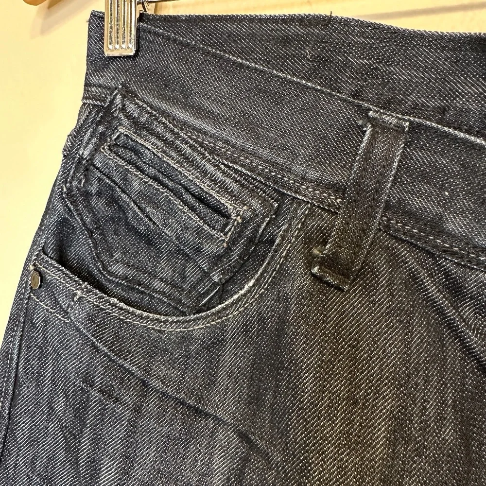 Semaforo Guido Dark Wash Button Fly Y2K Jersey Shore Streetwear Jeans